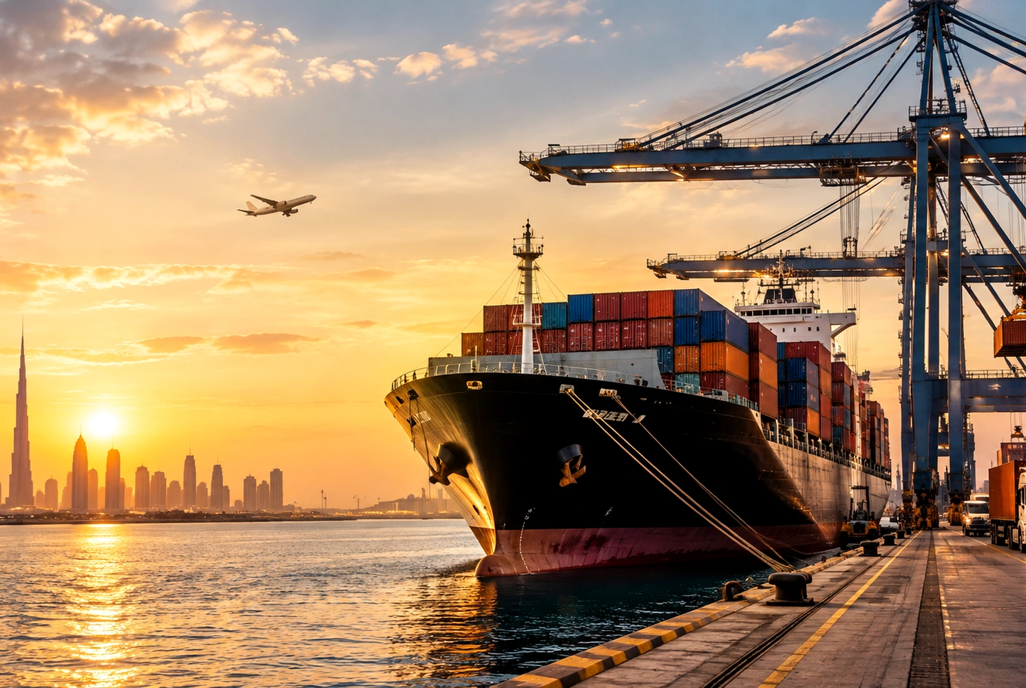 Cargo shipment and container shipping for custom sourcing